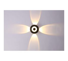 Садово-парковый светильник Apeyron светодиод, декоративный, настенный, 5Вт, 380Лм, 3000К, IP54, черный 31-07 