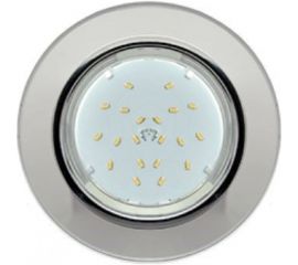 Светильник Ecola GX53 H4 LD5310 Glass стекло, круг, подсветка хром - хром зеркальный 38x126 SM53RNECH 