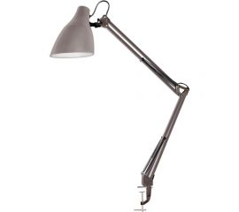 Настольный светильник Camelion KD-335 C26 тауп, с металлической струбциной, 230V, 40W, E27 13878 