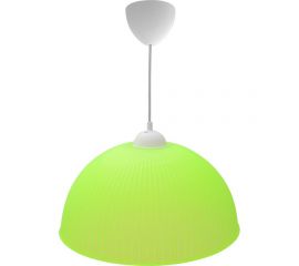 Декоративный светильник Apeyron, подвесной, Оулу, пластик, 1хЕ27 15Вт, 220В, салатовый, шнур белый / 16-25 