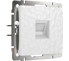 Розетка Ethernet WERKEL W1281001 RJ-45 hammer белый a052015 