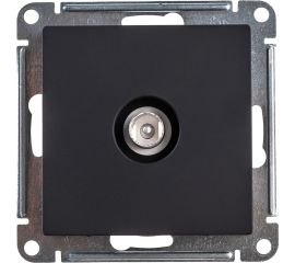 Антенная одиночная розетка Schneider Electric Atlas Design Карбон TV коннектор ATN001093 