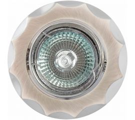 Встраиваемый светильник De Fran MR16 сатин-серебро+хром, FT 152AK SCH 