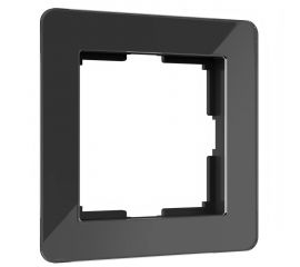 Рамка на 1 пост WERKEL W0012708 Acrylic черный a059316 