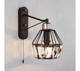 Настенный светильник Eurosvet 70075 1 черный 00000083336 