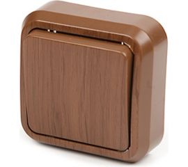 Выключатель ООО МПО Электротехника открытой установки 1 клавишный 1530 