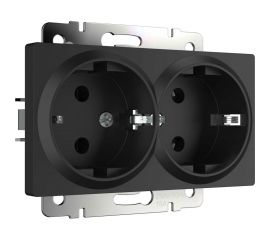 Двойная розетка с заземлением Werkel W1172008 a051623 