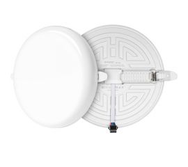 Светодиодная встраиваемая безрамочная панель Apeyron flp, 24вт=18вт+6вт, 2040лм, 6500к, ip20, ф170x21мм, круг, 3 режима, регулировка ф55-155мм/ 06-109 