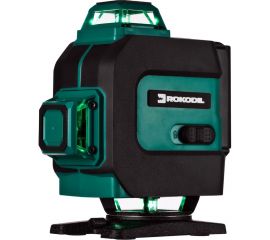 Лазерный уровень Rokodil Ray Max 4D, лазерный нивелир, 360 градусов, 16 линий, зеленый луч 1047199 
