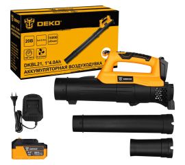 Садовая аккумуляторная воздуходувка DEKO DKBL21 20 В, 1x4.0 А*ч 063-4363 