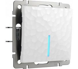 Одноклавишный выключатель WERKEL W1210101 с подсветкой a052030 