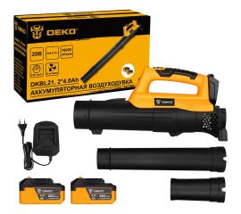 Садовая аккумуляторная воздуходувка DEKO DKBL21 20 В, 2x4.0 А*ч 063-4361 