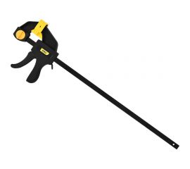 Быстрозажимная пистолетная струбцина DELI dl110118 450x70мм, стальная рама, пластиковые губки, макс.усилие до 750Н 112020 