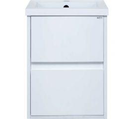 Подвесная тумба Misty Алиса - 40 2 ящика, белая эмаль Э-Али01040-011П2Я 