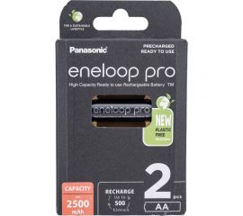 Аккумуляторы Panasonic eneloop pro BK-3HCDE/2BE 2500mAh AA R06 BL2 7705 