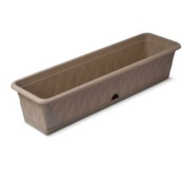 Ящик для растений с поддоном Martika Сиена 81 см, серый С174-03-СЕР 