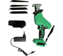 Сабельная аккумуляторная пила Zitrek ZKRS20 20В, Li-Ion аккум. 1шт., кейс 082-1890 