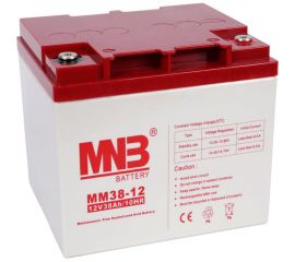 Батарея аккумуляторная АКБ MM38-12 12В 38Ач MNB MM38-12 
