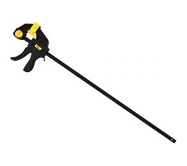 Быстрозажимная пистолетная струбцина DELI dl110124 600x70мм, стальная рама, пластиковые губки, макс.усилие до 750Н 112021 