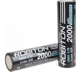 Аккумулятор ROBITON LI18650-2000NP- без защиты 15630 