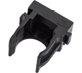 Крепеж-клипса для труб Промрукав атмосферостойкая, для монтажного пистолета, черная, в п/э, d16 мм, 100 шт. PR13.0405 