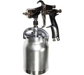 Краскопульт PI TOOLS МР-200 ф2.0мм, нижний бачок 3070 