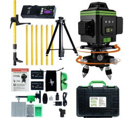 Профессиональный лазерный уровень LT L16-360B + штатив 4.8 м + тренога 1.5 м усиленная + приемник (отражатель) лазерного луча L16-360B/4.8м/1.5м-УС/ОТР 