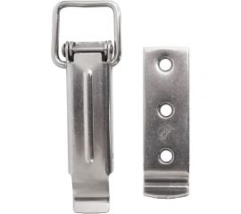 Замок для ящика с выгнутой ответной частью VORMANN 110х37 мм, нержавеющая сталь 011202105/9025 