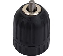 Патрон сверлильный самозажимной бесключевой ПССР-10 0.8-10 мм, 3/8-24UNF резьбовой (J1510A) CNIC 59966 