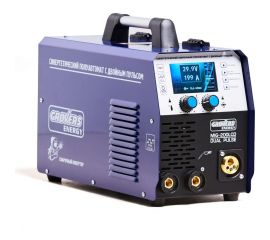 Сварочный инвертор GROVERS MIG-200 LCD DUAL PULSE ENERGY EV02939 