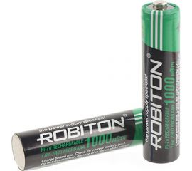 Аккумулятор ROBITON 2шт. 1000NZAAA-2 Ni-Zn AAA 1000мВтч, 550мАч 15020 