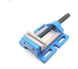 Станочные сверлильные тиски ТЕХНОРЕАЛ 100 мм с профильными губками AVU3W-100 