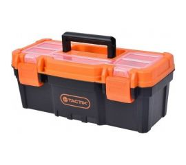 Ящик для инструмента TACTIX 13 с оранжевой крышкой 33,0x15,4x13,2 см 320103 