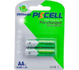 Никель-металлогидридный аккумулятор PKCELL NI-MH RTU AA2600-2B тип - AA 2 шт в блистере NI-MH RTU 