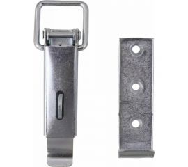 Замок для ящика VORMANN с ушком, с прямой ответной частью 138х47 мм, оцинкованный 01209130/8030 