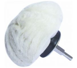 Насадка полировальная хлопковая полусфера на дрель 100 мм Rockforce RF-PSP100M 