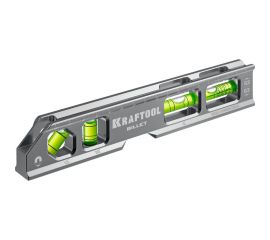 брусковый магнитный уровень KRAFTOOL Billet 8-в-1 20 см 34790 