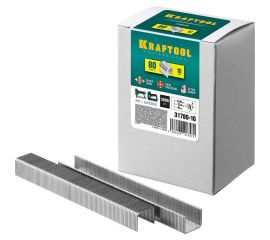 Закаленные скобы для степлера Kraftool тип 80 10 мм 5000 шт. 31780-10 
