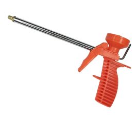 Пистолет для монтажной пены vertextools, красный, пластик 9017-02 