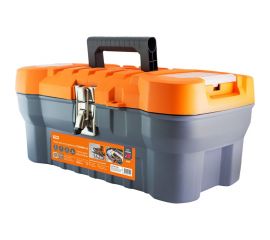 Ящик для инструментов TDM Рубин ТЕХНИК-16 41х21х18 см, металлические замки, два органайзера SQ1032-0201 