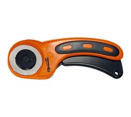 Нож SPARTA 45 мм, вращающееся лезвие-ролик, пластмассовая ручка пистолетного типа 789905 