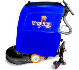 Аккумуляторная поломоечная машина Метлана М50В увеличенная емкость 0105 