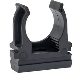 Крепеж-клипса для труб для монтажного пистолета УРАЛ ПАК черная, d16 мм, 100 шт. АТ-100116-100 