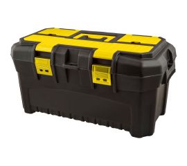 Ящик для инструментов Idiland saturn 22,5, 580x320x280 мм, с органайзером и вставкой черный 692214023ЧЕР 