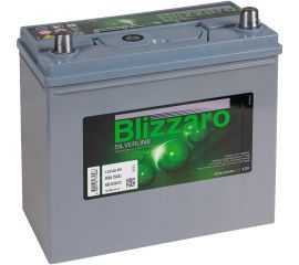 Аккумулятор BLIZZARO SILVERLINE 45R 400 A, 236x128x225 мм 462596 