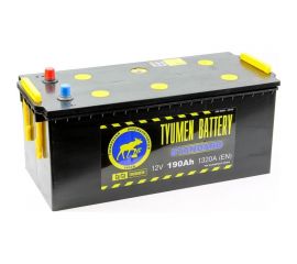 Аккумуляторная батарея TYUMEN BATTERY Тюмень standard 6ст -190 l евро.конус TNS190(3.0) 