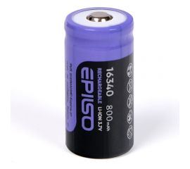 Аккумулятор li-ion Epilso 16340 800mah без защиты EPB-16340-0.8-NP 