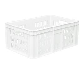 Морозостойкий ящик с перфорацией Тара.ру п/э 600x400x250, цвет натуральный 19154 