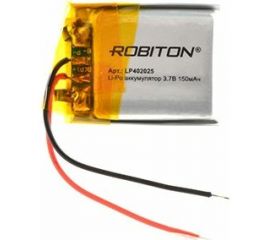Аккумулятор ROBITON LP402025 3.7В 150мАч 14894 