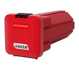 Ящик для огнетушителя DAKEN SLIDEN 265х280х595, 6 кг, красный, 160 мм 82412 